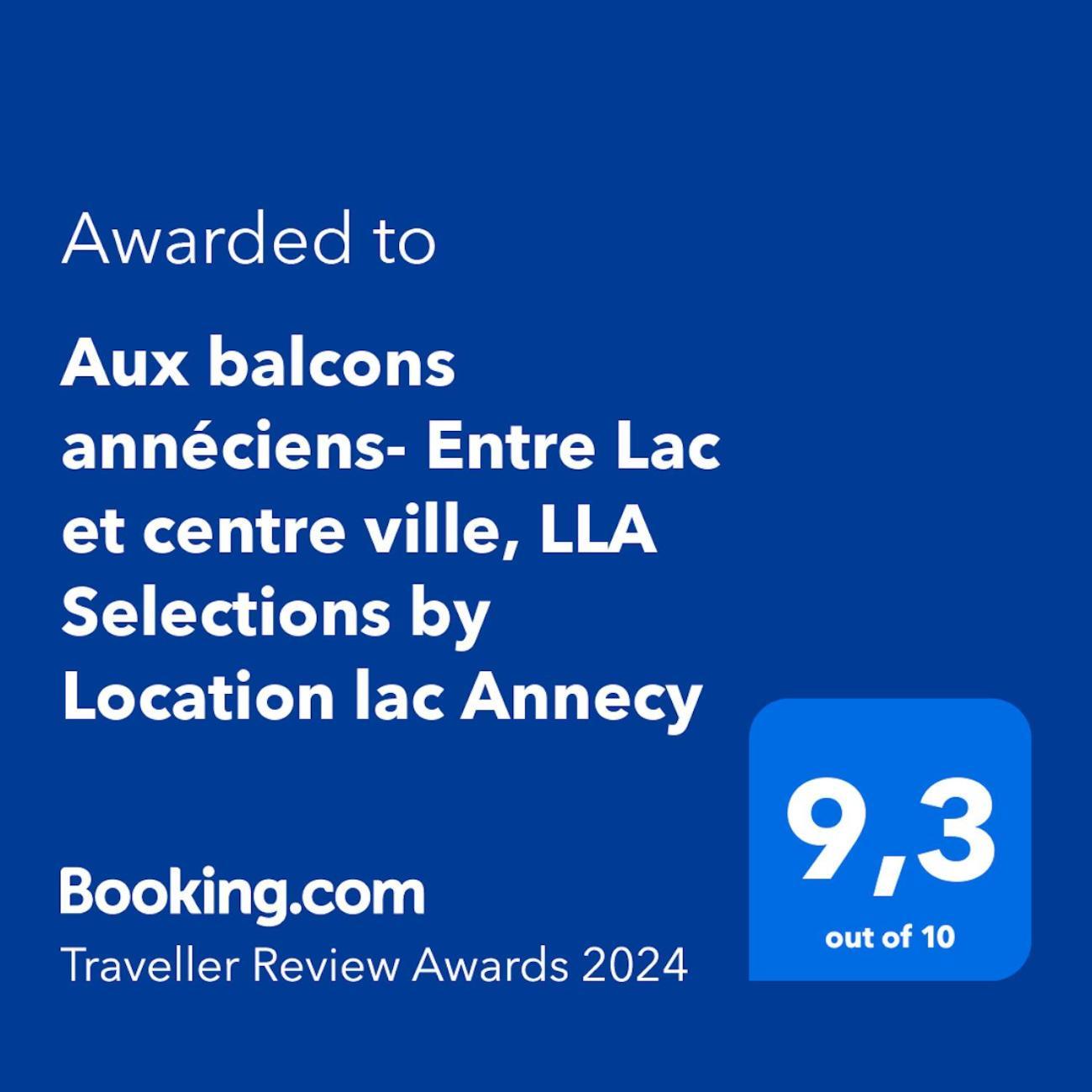 Aux Balcons Anneciens- Entre Lac Et Centre Ville, Lla Selections By Location Lac Annecy Sévrier Exterior photo